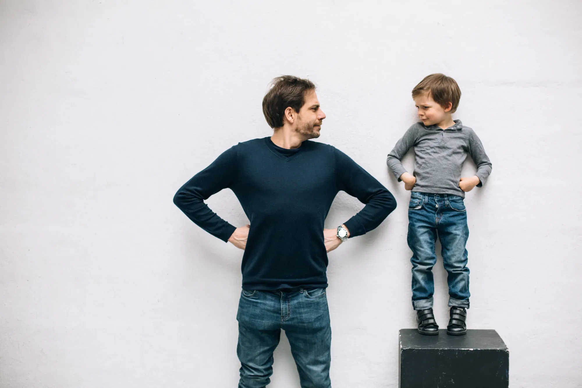 father and son