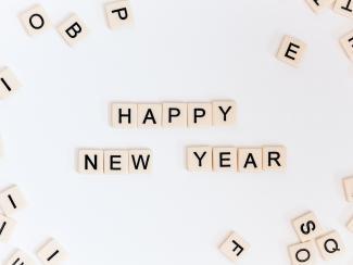 Happy New Year clipart by Sincerely Media courtesy of Unsplash.