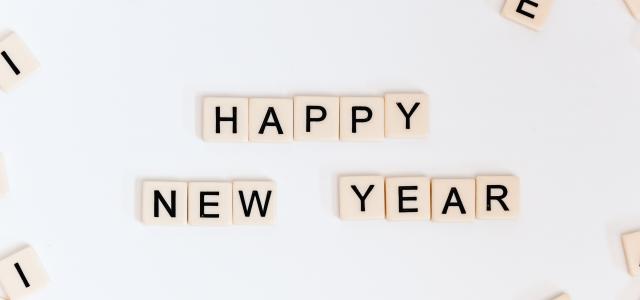 Happy New Year clipart by Sincerely Media courtesy of Unsplash.